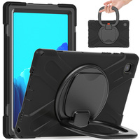 Coque de protection pour tablette en silicone 10.4 pouces, étui rétro pour Samsung Galaxy Tab A7 T500 2020 avec support rotatif intégré 360