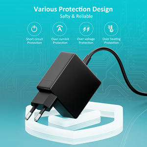 Chargeur rapide 65W avec prise EU, type 2025 NOUVEAU GaN 65W/67W Type-C + câble intégré, chargeur rapide pour les loisirs créatifs et les ordinateurs portables - Product Image 6