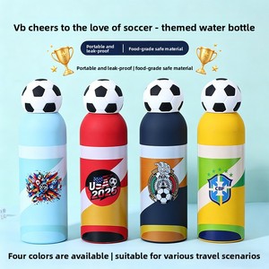 <span class=keywords><strong>Coupe</strong></span> de football créative en acier inoxydable 34, pour les événements sportifs et les matchs de football mondial - Product Image 1