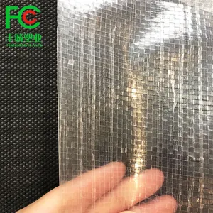 Film tissu ondulé uv en plastique, 3 m, 6 mil, haute résistance, serre chinoise, maille, agricole