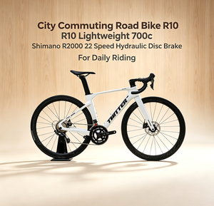 Bicicleta Urbana para Desplazamientos R10 Ligera 700c <span class=keywords><strong>Shimano</strong></span> R2000 22 Velocidades con Frenos de Disco Hidráulicos para Uso Diario - Product Image 1