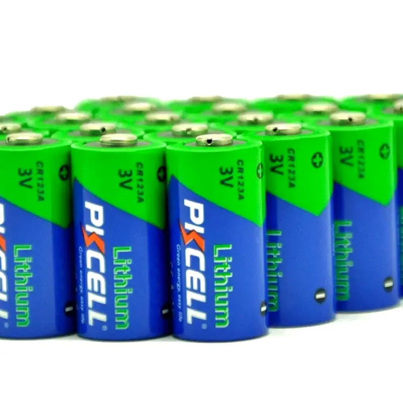 Hoge Kwaliteit CR17345 3V Lithium Batterij 1500Mah CR123A Primaire Batterijen Voor Elektronische Meter Camera Radio