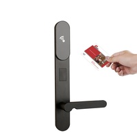 Serrure de porte électronique intelligente pour hôtel, vente en gros d'usine, serrures intelligentes pour hôtel, serrure magnétique RFID