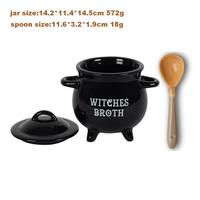 Mug à café en céramique fait main moderne pour la décoration de table d'Halloween, chauffe-bougie personnalisé pour cadeaux d'Halloween, vente en gros
