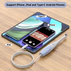 Caméra intra-orale avec connexion USB Wifi, capteur CMOS HD pour la photographie dentaire - Product Image 6