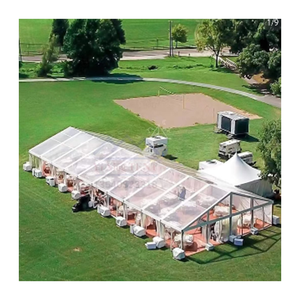 Sang trọng ngoài trời khung tiệc Lều 15x30m 4x4m vuông PVC cho đám cưới sự kiện cắm trại bên <span class=keywords><strong>pagode</strong></span> triển lãm thương mại lễ lều - Product Image 5