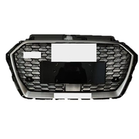 Grille de pare-chocs avant de haute qualité pour Audi A3 2017-2019 modifiée en grille RS3, grille en nid d'abeille en ABS avec ACC