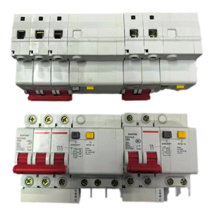 Disjoncteur différentiel authentique DZ47sLE 3P C63 400V RCBO en cuivre PA66, capacité de coupure 6kA, certifié CE, protection contre les fuites à la terre - Product Image 1