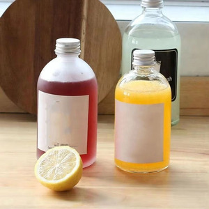 16oz 500ml bottiglia <span class=keywords><strong>di</strong></span> <span class=keywords><strong>vetro</strong></span> rotonda a buon mercato 250ml 350ml bottiglia <span class=keywords><strong>di</strong></span> succo <span class=keywords><strong>di</strong></span> <span class=keywords><strong>vetro</strong></span> <span class=keywords><strong>per</strong></span> bevande - Product Image 6