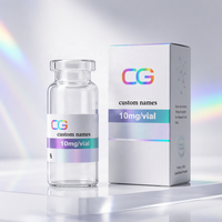 Étiquettes et boîtes personnalisées VS-391 pour flacons de 3 ml, 5 ml, 10 ml, 30 ml – Autocollants adhésifs en vinyle imperméables pour peptides