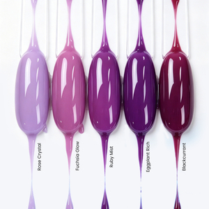 Set <span class=keywords><strong>de</strong></span> Esmaltes <span class=keywords><strong>de</strong></span> Uñas en Gel <span class=keywords><strong>de</strong></span> Gama Completa en Tono Púrpura, Precio <span class=keywords><strong>de</strong></span> Fábrica, Colores <span class=keywords><strong>de</strong></span> Marca Personalizados, Bajo MOQ, Gel <span class=keywords><strong>de</strong></span> Uñas que No Amarillea - Product Image 3