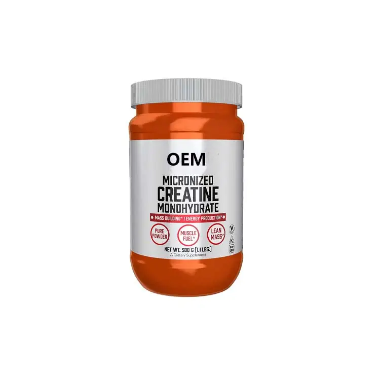 HOT Sale OEM Micronized Creatine Powder support the growth and development of lean mass promote performance