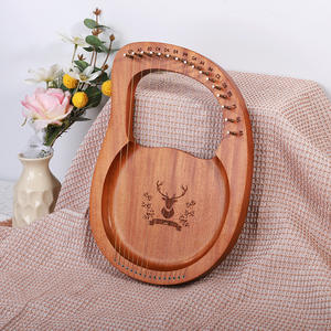 YUCI personnalisé 7 cordes 16 cordes Lyre en bois massif Instrument de musique pour débutants harpes Percussion jouets éducatifs - Product Image 3