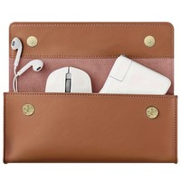 Sac organisateur de câbles en similicuir, pochette de rangement portable pour écouteurs, câbles USB et petits appareils électroniques