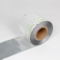 Film en rouleau personnalisé en aluminium, PP et PE pour emballage alimentaire (snacks, lait, café) et sacs d'emballage