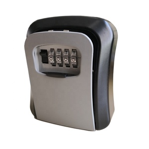 Black <strong>Safety</strong> Outdoor Car <strong>Key</strong> Storage Safe Lock <strong>Box</strong> Wall Mounted <strong>Key</strong> Hide Safe <strong>Box</strong> - Product Image 3
