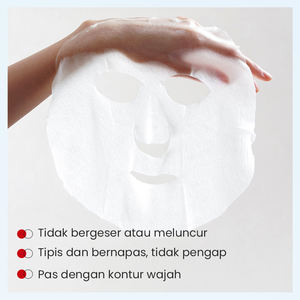 KORMESIC Masque Facial Hydratant Profond 25ml Certifié Bpom, à la Camélia et au Squalane, pour une Hydratation Intense et Durable - Product Image 5