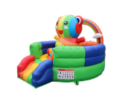 Lilytoys Nouveau Design Mini Château Gonflable Ours, Château Gonflable Pieuvre, Château Gonflable Lune pour Enfants
