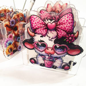 Contenitore Portapenne Religioso a Forma di Infermiera, Carino e Trasparente in Plastica con Portapenne in Acrilico per Scrivania - Product Image 2