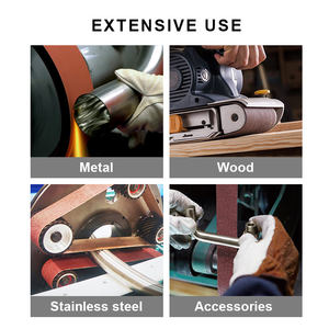 السيراميك حزام رملي 610*100 مللي متر الأزرق ورقة كشط مقاومة للمياه حزام رملي s gxk51 المعادن طاحونة حزام الرملي - Product Image 4