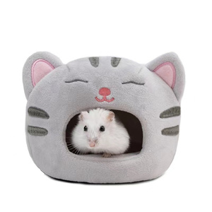 Nid en coton hiver chaud champignon lit petit <span class=keywords><strong>animal</strong></span> maison pour Hamsters cochons d'inde <span class=keywords><strong>Hamster</strong></span> - Product Image 5
