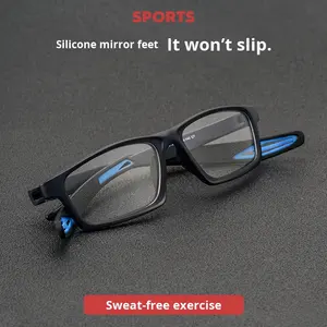 <span class=keywords><strong>Gafas</strong></span> de baloncesto ultraligeras TR con montura óptica para deportes al aire libre modelo anticolisión 12-1219 sólido para estudiantes fanáticos de diamantes - Product Image 3
