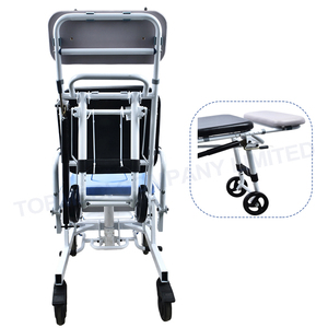 Chaise de douche inclinable avec siège de toilette pour la mobilité en salle de bain MDMA - Product Image 5