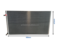 Échangeur de chaleur à microcanaux en aluminium multi-passages, conception personnalisée, refroidissement de machine laser, haute efficacité, durable