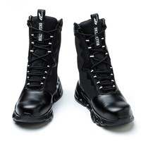 Chaussures de sécurité légères de haute qualité Bottes tactiques Bout en acier
