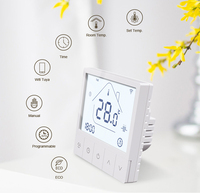 Termostato Inteligente Digital Programable Wifi Tuya para Calefacción de Habitaciones, Controlador de Temperatura para Sistemas de Calefacción por Suelo Radiante