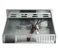 Châssis de serveur PC industriel 2U personnalisable Rackmount en plastique avec ventilateur vierge ATX MB pour pare-feu en stock