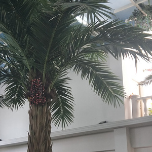 Chất Lượng Cao Sợi Thủy Tinh Nhân Tạo Cây Cọ Đặc Biệt Lớn Ngoài Trời Cây Nhân Tạo Trang Trí Nhân Tạo Ngày Cây Cọ - Product Image 5