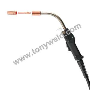 Boquilla <span class=keywords><strong>de</strong></span> soldadura Tweco 25CT-50/62/75 5/8-Rosca 18UNF para puntas <span class=keywords><strong>de</strong></span> <span class=keywords><strong>pistola</strong></span> <span class=keywords><strong>de</strong></span> soldadura MIG 5 # 500A - Product Image 5