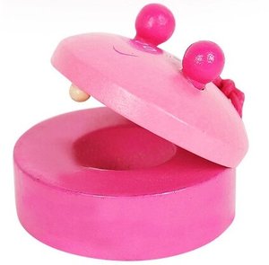 Castañuelas de animales coloridas Orff al por mayor, instrumento de percusión de madera para niños, juguete educativo musical - Product Image 3