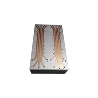 Máquina de prensado hidráulico de cobre para aplanar tubos de calor y disipadores de calor con aletas biseladas para centros de datos y energía informática