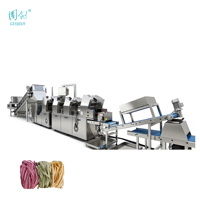 Machine automatique à nouilles fraîches et à rouleaux, machine à pâtes Udon à haut rendement, moteur puissant, Chine