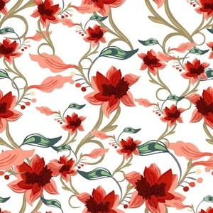 Tela de Algodón Ligera y Fresca de 80 GSM, Tela de Algodón Cambray con Estampado Digital para Confección de Prendas y Vestidos - Product Image 3