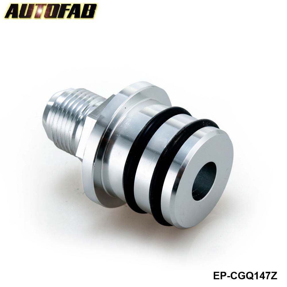 AUTOFAB-bloque de aluminio Billet adaptador de enchufe descanso adecuado para 10AN para Honda Integra B16/B18 motores EP-CGQ147Z