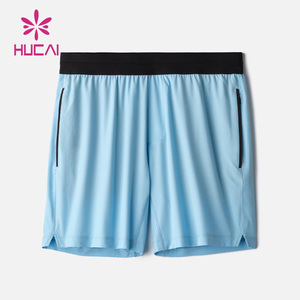 Benutzer definiertes Logo 5 Schrittplatz <span class=keywords><strong>Media</strong></span> <span class=keywords><strong>Pocket</strong></span> 4-Wege-Stretch Leichte Männer Feuchtigkeit transportieren des Training Running Sports Short - Product Image 5