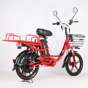 จักรยานไฟฟ้าราคาส่งถูก รุ่นมอนสเตอร์ ขนาด 16 นิ้ว 60V 21Ah สำหรับผู้ใหญ่ บรรทุกของ ขนส่งอาหาร จักรยานไฟฟ้า 500W - Product Image 3