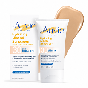 <span class=keywords><strong>Crème</strong></span> <span class=keywords><strong>solaire</strong></span> minérale <span class=keywords><strong>teintée</strong></span> SPF 30 à large spectre, oxyde de zinc, protection physique pour les peaux sensibles sujettes à l'acné - Product Image 5