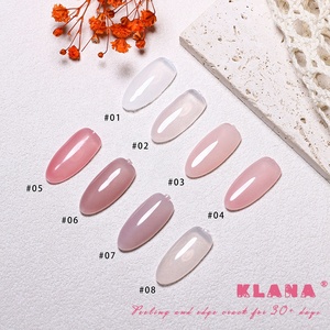 Esmalte de Uñas en Gel Transparente Rosa KLANA, 15 ml, Esmalte de Uñas en Gel UV LED, Se Quita con Acetona, Botellas Personalizadas al por Mayor OEM - Product Image 6