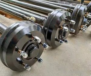 5x140 स्टड पैटर्न 4x2 इलेक्ट्रिक वाहन ट्रक गोल्फ कार्ट बगी 1टन पेलोड फ्रंट व्हील - Product Image 6