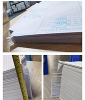 Compteur automatique de feuilles de papier A4 d'étiquettes de cartes à grande vitesse