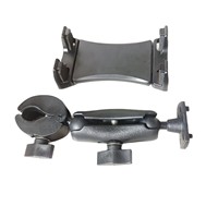 Support de fixation robuste en métal antivol à 360 degrés pour tablette, compatible avec les microphones et les vélos de spinning pour iPhone/iPad