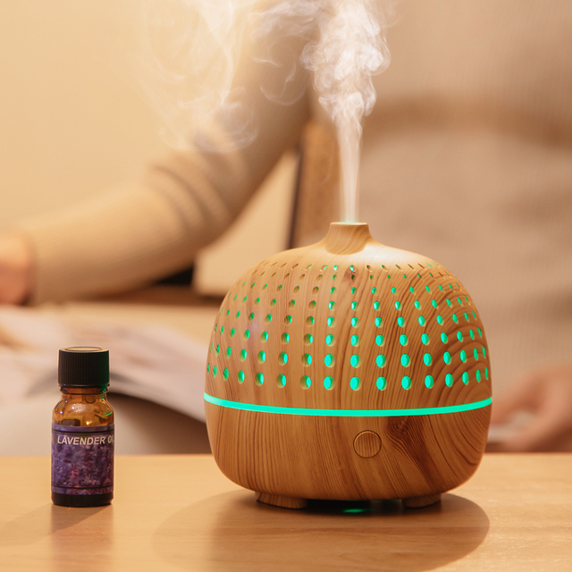 Christmas Gifts Archaic Aromatherapy Sleeping Exquisite Moist Colorful Light Air Cleaner Mini Aroma Diffuser