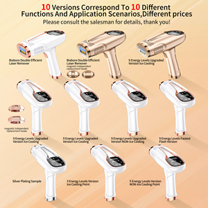 Glace refroidissement indolore Permanent 999,999 Flash Portable ipl dissolvant dispositif ménage aisselles jambe bras Bikini Laser épilation - Product Image 4
