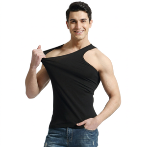 Débardeurs pour hommes, t-shirt de sport personnalisé, course à pied, séchage rapide, sans manches, débardeurs de musculation - Product Image 1