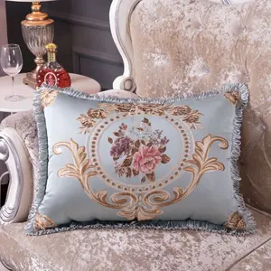 European Style Decorative Abstract Throw Pillow Case For Chair Cushion Cover