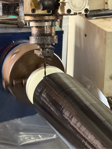 リボンフローポリウレタン鋳造機工業用ローラー製造自動コーティング装置回転技術 - Product Image 4
